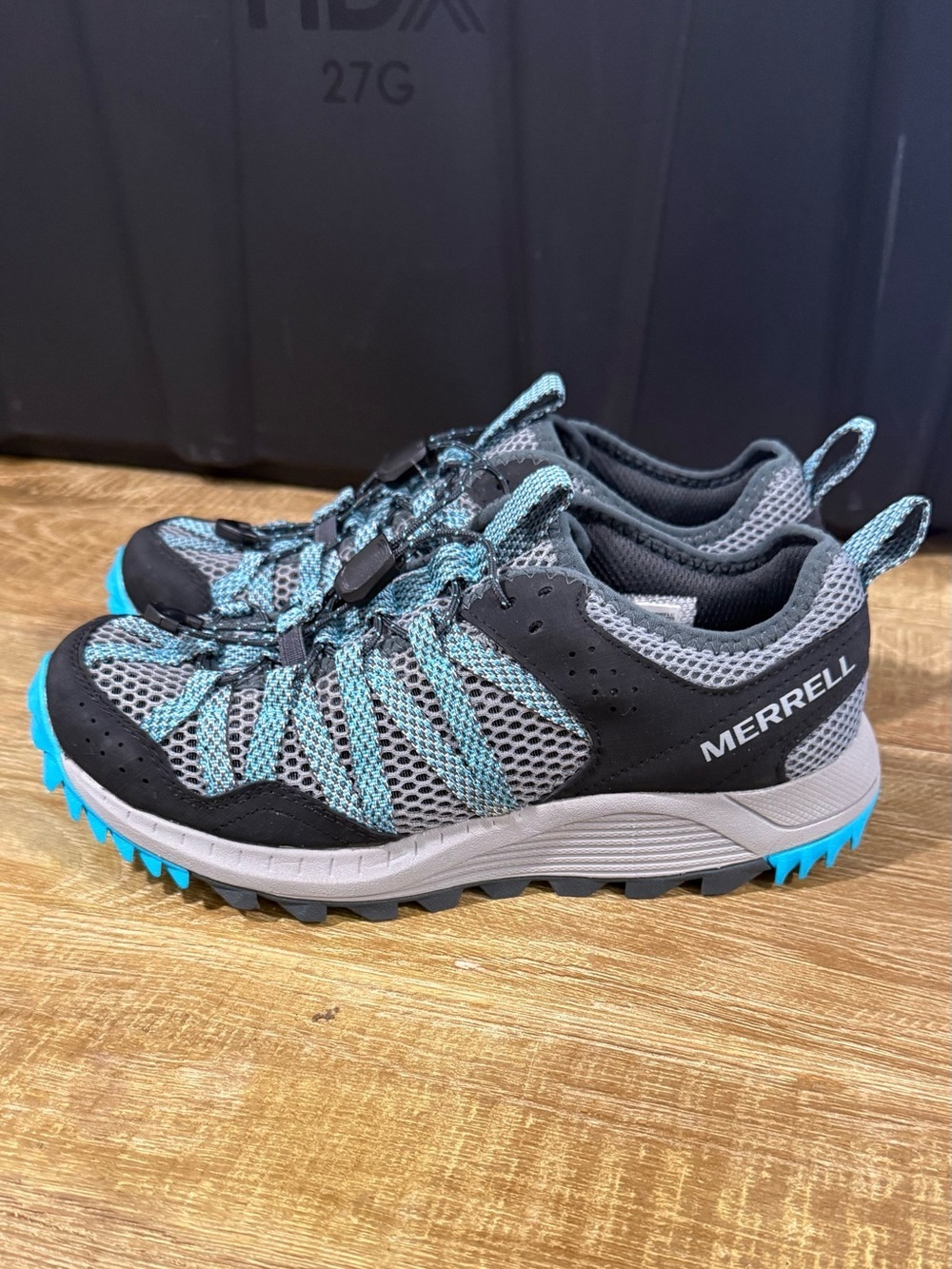NWOB Merrell | Wildwood AeroSport Hiking Shoe | Monument Blue | Size 6